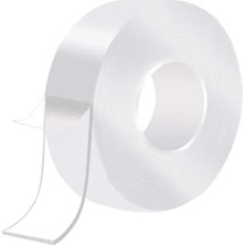 Esplendor 2 mt x 3 cm Çift Taraflı Nano Bant, Ultra Güçlü ve Suya Dayanıklı