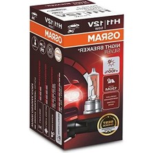 Esplendor H11 12V 55W Night Breaker Laser Ampul, 130M Görüş Açısı ile Yüksek Aydınlatma