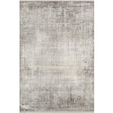 Karmen Halı Matris MI002G Gri Halı Modern Pamuk Taban Akrilik Tozuaz Salon Yatak Odası Koridor Halısı