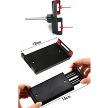Light Nova Telefon ve Tablet Tutucu Yedek Aparat Metal Mengeneli Telefon Tablet Tutucular ile Uyumlu
