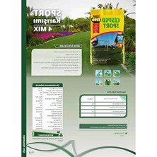 Esplendor 5 kg Karışık Çim Tohumu, Bahçe ve Spor Alanları Için Uygun Çim Karışımı