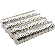 Esplendor 50 Adet Neodyum Mıknatıs, 10MM Çap, 2mm Kalınlık