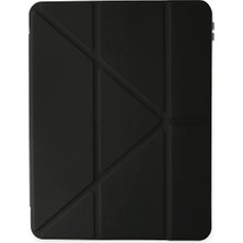 Renas Store Ipad Air 4 10.9 Kılıf Kalemlikli Mars Tablet Kılıfı - Siyah