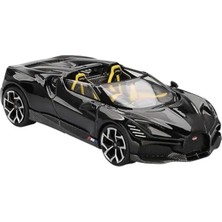 Esplendor Siyah 2024 Ölçekli Model Araba, Bugatti W16 Mistral