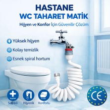 Plasyay Spiral Wc Banyo Yıkama Hortum Seti