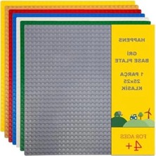 Esplendor 25CMX25CM Gri Zemin Plaka, Yaratıcı Yapım Seti Için