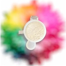 Esplendor Sedef Beyaz Inci Tozu, 10 ml Tırnak Süsleme Için