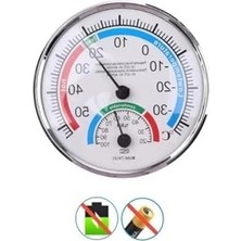 Esplendor Analog Termometre ve Nem Ölçer, Oda Sıcaklığı Takibi Için Uygun