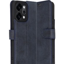Renas Store Reno 14 S Kapaklı Kılıf - Lacivert