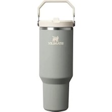 Esplendor Stanley The Iceflow Flip Straw 2.0 Tumbler 0.89L Pipetli TERMOS10-12043-273 Gri