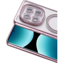 Renas Store Redmi Note 15 5g Joke Simli Magneticsafe Kılıf - Pembe