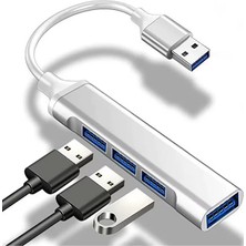 Light Nova USB 3.0 To 4 Port USB 3.0 Çoklayıcı Hub Çevirici Adaptör / Slim Metal Hub