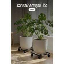 Esplendor Metal Tekerlekli Taşıma Standı, Çok Amaçlı Kullanım Için Ideal