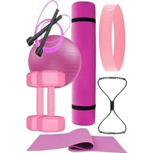 Esplendor Tüm Vücut Fitnessı Için Ideal Pilates Seti - Ndere, Dambıla ve Daha Fazlasına Sahip!