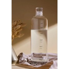 Esplendor 1000ML Kapasiteli Borosilikat Cam Su Şişesi, Matara Olarak Kullanım