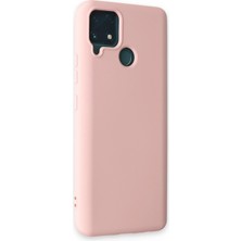 Renas Store C15 Kılıf Nano Içi Kadife Silikon - Pudra