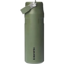 Esplendor 0.7 Litre Pipetli Su Şişesi, Haki Renkli Ergonomik Tasarım