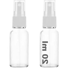 Esplendor 20 ml Kapaklı Sprey Şişesi, 2 Adet Set