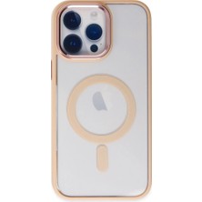 Renas Store Iphone 14 Kılıf Room Magneticsafe Silikon - Pudra