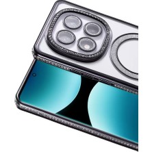 LTG Nova Redmi Note 15 5g Joke Simli Magneticsafe Kılıf - Siyah