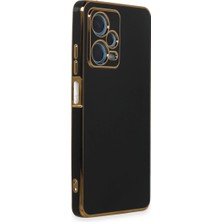 Renas Store Redmi Note 12 Kılıf Volet Silikon - Siyah
