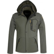 Elenax Brand Erkek Softshell Su ve Rüzgar Geçirmez Mont