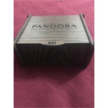 Takantakana Pandora Tarz Gümüş Charm Bileklik Pembe Taşli Love Hayat Ağacı 3 Renk
