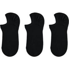 QUALITY WALKING Monochrome Series Sneaker Çorap 3'lü Set