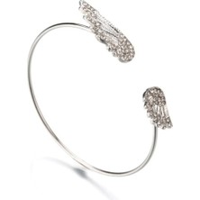 Takantakana Pandora Tarz Gümüş Charm Bileklik Tarz Melek Kanadı (Angel)Gümüş Bangle Bileklik