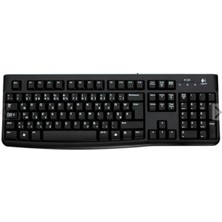 TeknoKapsül Logitech K120 F USB Klavye Siyah 920-004163 Kablolu