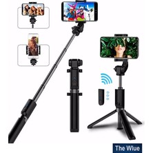 Light Nova 3in1 Bluetooth Kumandalı Ayaklı Selfie Çubuğu 70 cm Kompakt Tasarım