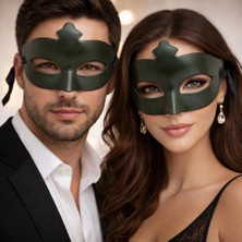 Renas Store Haki Yeşil Masquerade Maskesi