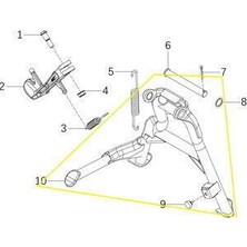 Qj Motor Qj TRX12 Orta Sehpa