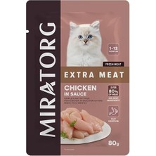 AyrStore Kitten Gravy Tavuk Etli Yavru Kedi Yaş Maması 80 gr x 24 Adet