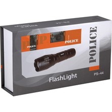 Renas Store Ps-44 Cree T6 LED El Feneri, Yüksek Işık Gücü Zoom Özelliği Ile Profesyonel Aydınlatma Sunar.