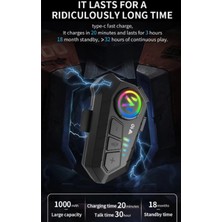 Renas Store Y10 Kask Kulaklık Bluetooth Motosiklet Kulaklık 5,3 Bluetooth Intercom Motorsiklet Kulaklık