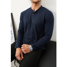 Moda Atlas Henley Sweatshirt
