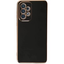 Renas Store Galaxy A73 5g Kılıf Volet Silikon - Siyah