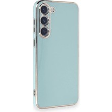 Renas Store Galaxy S23 Kılıf Volet Silikon - Yeşil