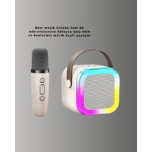 Zero Land Semeglbl Kablosuz Karaoke Mikrofon Hoparlör Seti Güçlü Ses Çıkışı