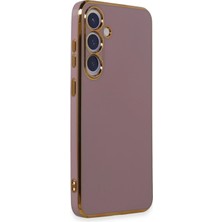 Renas Store Galaxy S24 Kılıf Volet Silikon - Mor