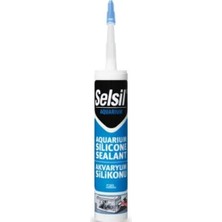 Renas Store Selsil 07 Akvaryum Silikonu Şeffaf 280 ml