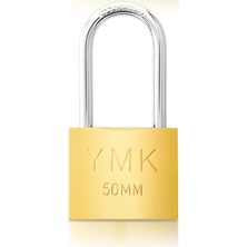 Renas Store Eko Sarı Boyalı Uzun Kancalı Asma Kilit 50MM