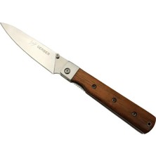 Renas Store Knives Japon Ekmek Bıçağı 23 cm , 440A Ultrakeskin