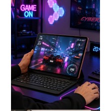 MiraLive Klavyeli Tablet Bilgisayar Seti Dokunmatik Kalem ve Kılıf Destekli