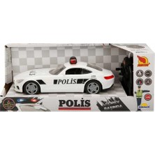 Renas Store 20357 Uzaktan Kumandalı Işıklı Polis Arabası 21 cm