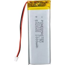 TeknoKapsül 502565 3.7 Volt 1000 Mah Lityum Polimer Pil