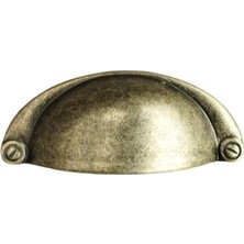 AyrStore 4525 Eskitme Antik Renkli Tas Kulp 32 mm Tek Ebat SSY4525 0032 Avm