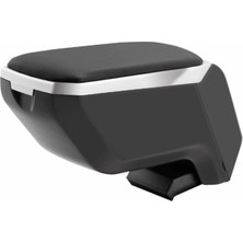 TeknoKapsül Matte Armrest Kayarlı Kol Dayama Kolçak Luxery Siyah Gri