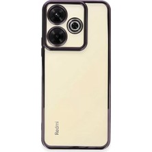 Renas Store Redmi 13 4g Kılıf Lensli Silikon - Mor